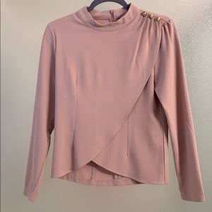 Muted Pink Royal Military style Blouse